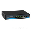 Interruptor Poe de 4 puertos Gigabit High Power